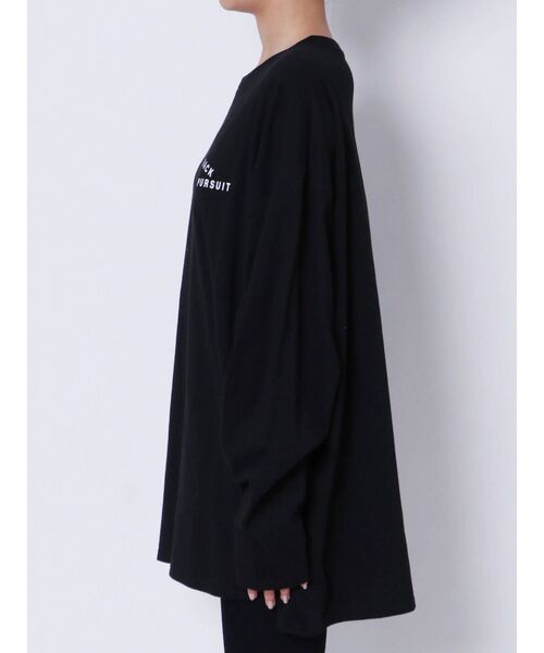 EMODA（エモダ）の「バックアートバルキートップ（Tシャツ/カットソー・レディース・ホワイト/ブラック/パープル・FREE）」の16枚目の写真