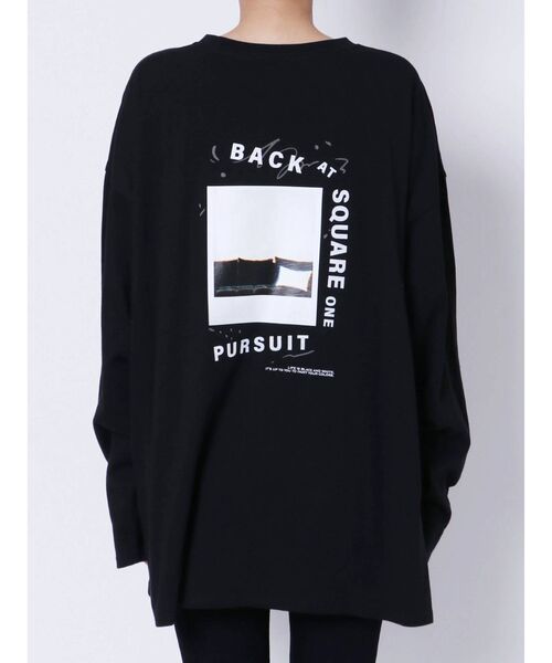 EMODA（エモダ）の「バックアートバルキートップ（Tシャツ/カットソー・レディース・ホワイト/ブラック/パープル・FREE）」の17枚目の写真