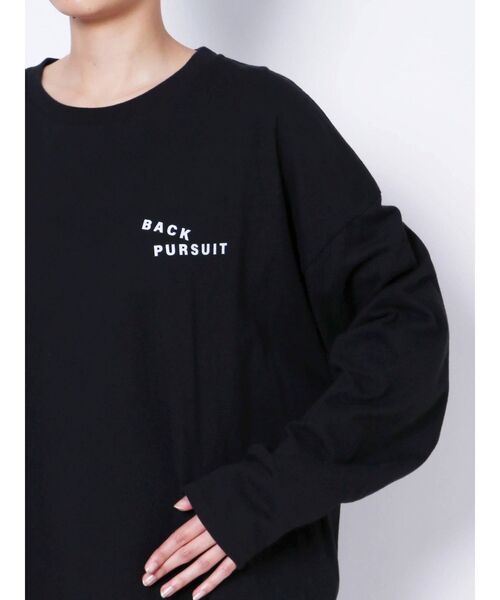 EMODA（エモダ）の「バックアートバルキートップ（Tシャツ/カットソー・レディース・ホワイト/ブラック/パープル・FREE）」の19枚目の写真