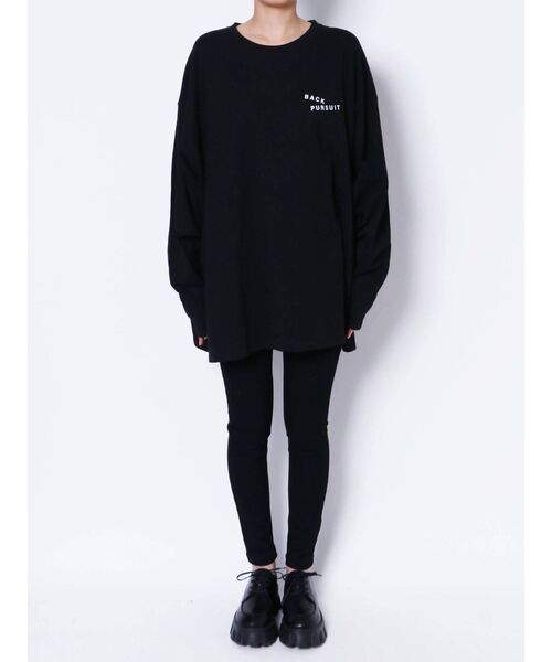 EMODA（エモダ）の「バックアートバルキートップ（Tシャツ/カットソー・レディース・ホワイト/ブラック/パープル・FREE）」の21枚目の写真