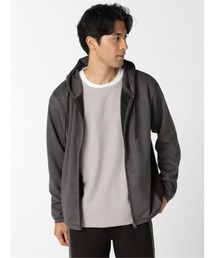 m.f.editorial（エムエフエディトリアル）の「エムエフエディトリアルメンズ/m.f.editorial：MEN ストレッチダンボール セットアップ フルZIPパーカー（セットアップパンツございます）（パーカー・メンズ）」