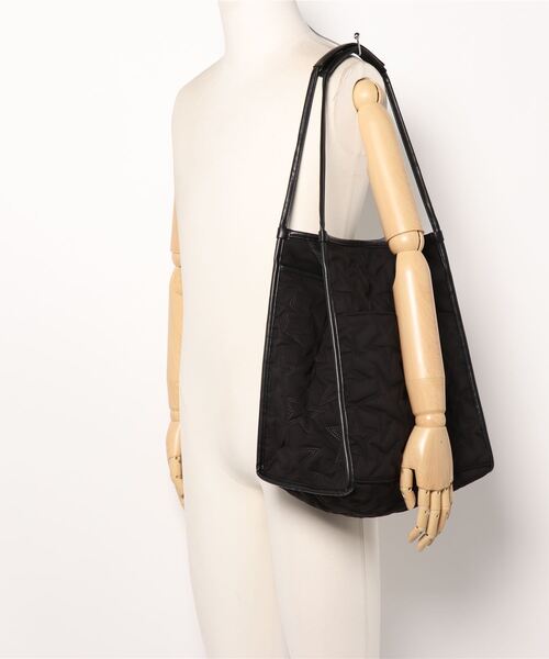 CONTROL FREAK / CTFK（コントロールフリーク）の「スタースタンプトート（トートバッグ・レディース・ブラック/シルバー・ONE SIZE）」の6枚目の写真