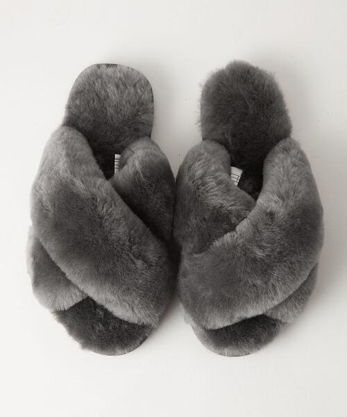 EMU Australia（エミューオーストラリア）の「＜EMU（エミュ）＞ Mayberry ムートン サンダル（サンダル・レディース・モカ/グレー/ナチュラル・24cm）」の12枚目の写真