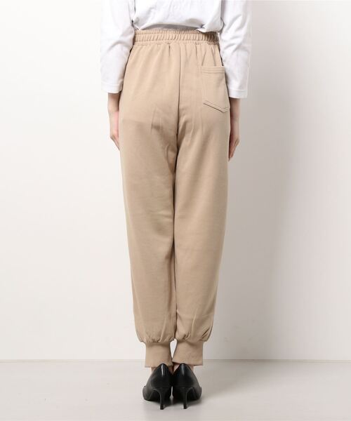 AZUL by moussy(アズールバイマウジー)の「T/H SWEAT PANTS/ T/Hスウェットパンツ(スウェットパンツ・レディース・ブラック/杢グレー/ライトベージュ・FREE)」の4枚目の写真