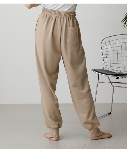 AZUL by moussy(アズールバイマウジー)の「T/H SWEAT PANTS/ T/Hスウェットパンツ(スウェットパンツ・レディース・ブラック/杢グレー/ライトベージュ・FREE)」の20枚目の写真