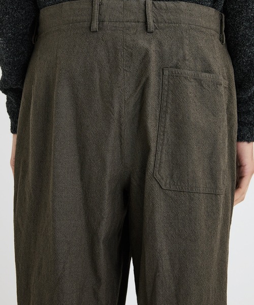 WELLDER（ウェルダー）の「Wide Trousers（スラックス・メンズ・ブラウン/ダークグレー・3/4）」の17枚目の写真