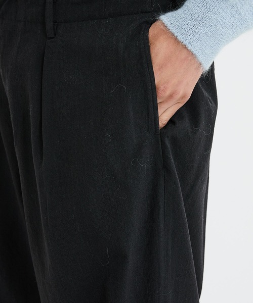 WELLDER（ウェルダー）の「Wide Trousers（スラックス・メンズ・ブラウン/ダークグレー・3/4）」の19枚目の写真