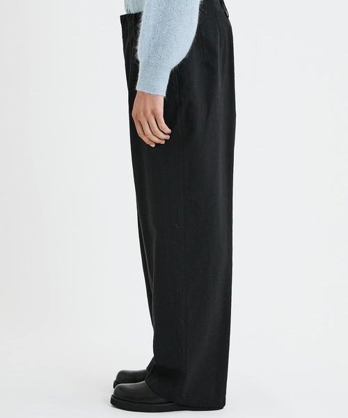 WELLDER（ウェルダー）の「Wide Trousers（スラックス・メンズ・ブラウン/ダークグレー・3/4）」の18枚目の写真