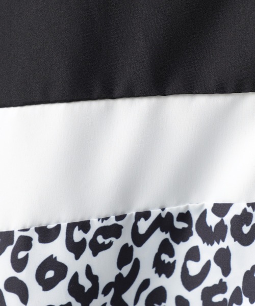 CECIL McBEE(セシルマクビー)の「レオパード切替トラックジャケット(マウンテンパーカー・レディース・ベージュ/ブラック・MEDIUM)」の12枚目の写真