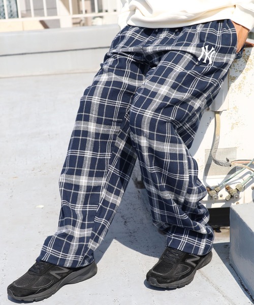 liilu┊︎6y┊︎チェック柄刺繍ポケット付きパンツ liilu┊︎6y