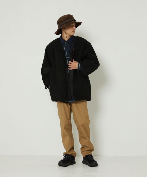 WEEKEND(ER)(ウィークエンダー)の「WEEKEND(ER)/ウィークエンダー M-51 LINNER DAN-TEN(ブルゾン・メンズ・ブラック/ナチュラル・ONE SIZE)」の3枚目の写真