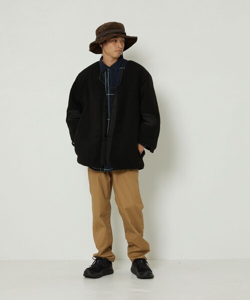 WEEKEND(ER)(ウィークエンダー)の「WEEKEND(ER)/ウィークエンダー M-51 LINNER DAN-TEN(ブルゾン・メンズ・ブラック/ナチュラル・ONE SIZE)」の4枚目の写真