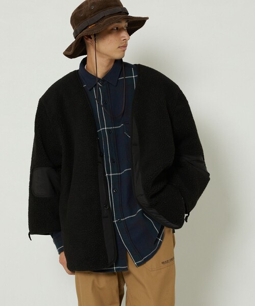 WEEKEND(ER)(ウィークエンダー)の「WEEKEND(ER)/ウィークエンダー M-51 LINNER DAN-TEN(ブルゾン・メンズ・ブラック/ナチュラル・ONE SIZE)」の7枚目の写真
