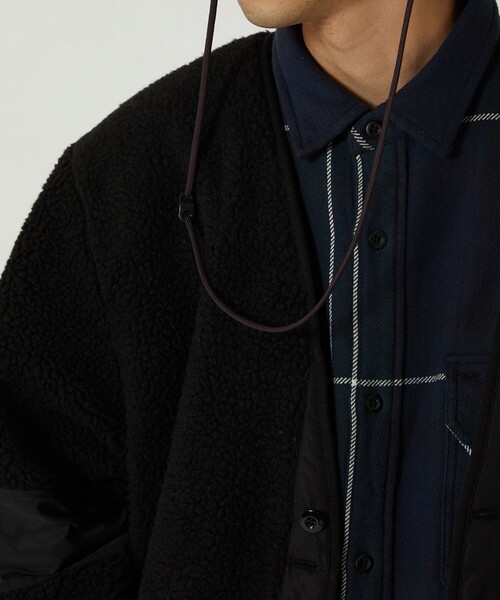 WEEKEND(ER)(ウィークエンダー)の「WEEKEND(ER)/ウィークエンダー M-51 LINNER DAN-TEN(ブルゾン・メンズ・ブラック/ナチュラル・ONE SIZE)」の9枚目の写真