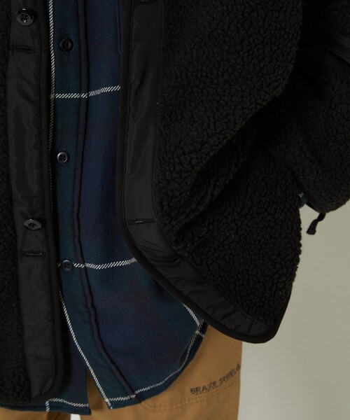 WEEKEND(ER)(ウィークエンダー)の「WEEKEND(ER)/ウィークエンダー M-51 LINNER DAN-TEN(ブルゾン・メンズ・ブラック/ナチュラル・ONE SIZE)」の10枚目の写真