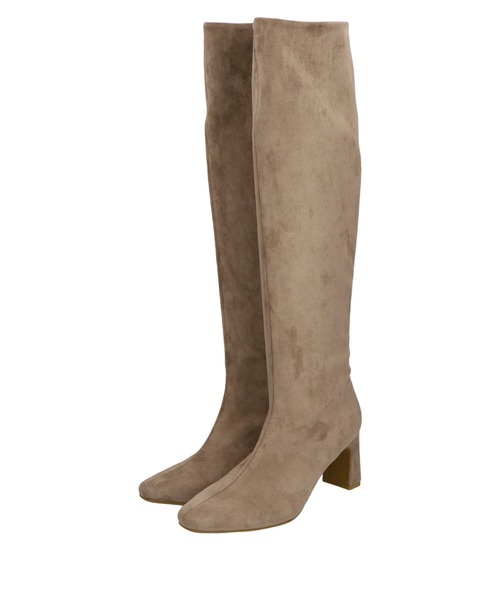 ORiental TRaffic（オリエンタルトラフィック）の「センターシームニーハイロングブーツ/11508（ブーツ・レディース・ブラック/ベージュ/ホワイト・S/M/L/LL/SS/3L）」の11枚目の写真