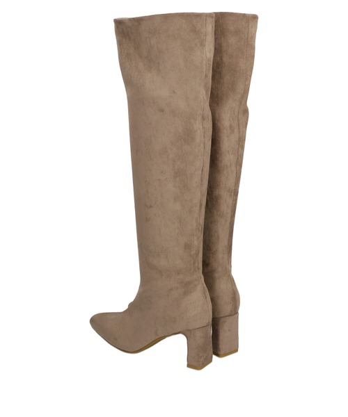 ORiental TRaffic（オリエンタルトラフィック）の「センターシームニーハイロングブーツ/11508（ブーツ・レディース・ブラック/ベージュ/ホワイト・S/M/L/LL/SS/3L）」の10枚目の写真