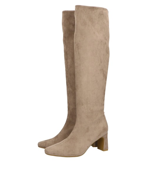 ORiental TRaffic（オリエンタルトラフィック）の「センターシームニーハイロングブーツ/11508（ブーツ・レディース・ブラック/ベージュ/ホワイト・S/M/L/LL/SS/3L）」の18枚目の写真