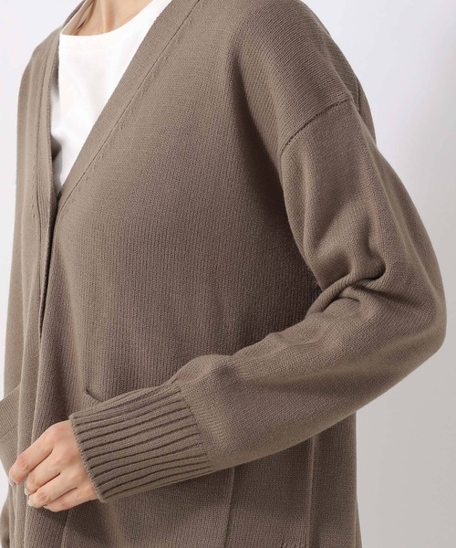 LEPSIM（レプシィム）の「7ゲージケアニットカーディガン 952519