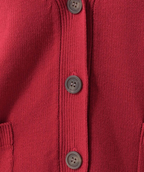 LEPSIM（レプシィム）の「7ゲージケアニットカーディガン　952519（カーディガン/ボレロ・レディース・ブラウン/グレー/レッド/グリーン/グレイッシュベージュ/ブラック/ブルー・FREE）」の15枚目の写真