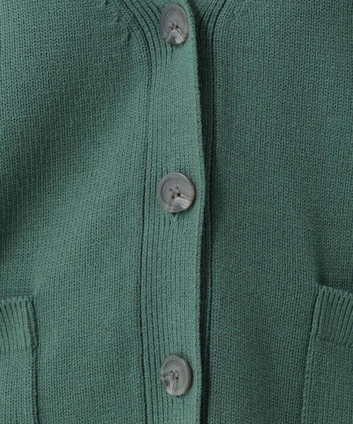 LEPSIM（レプシィム）の「7ゲージケアニットカーディガン　952519（カーディガン/ボレロ・レディース・ブラウン/グレー/レッド/グリーン/グレイッシュベージュ/ブラック/ブルー・FREE）」の20枚目の写真