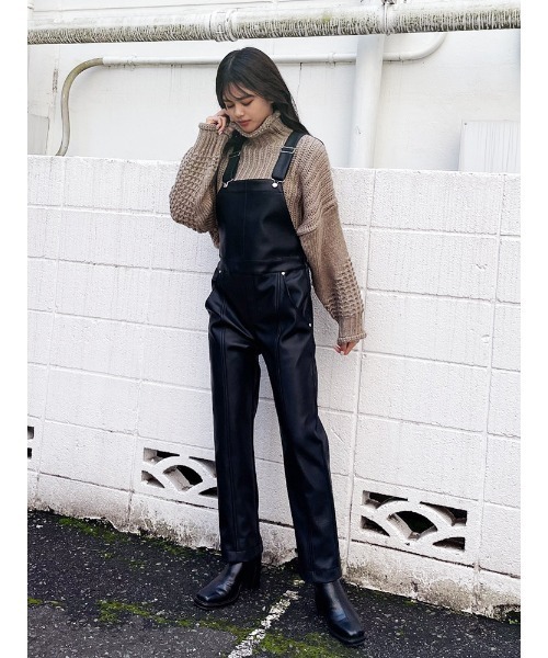 ENVYM（アンビー）の「ローゲージスウィッチングニット（ニット/セーター・レディース・ホワイト/ベージュ/グレー・FREE）」の15枚目の写真