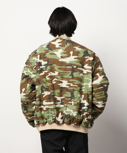 ESSAY（エッセイ）の「ESSAY /エッセイ/CAMO MA-1（ミリタリージャケット・メンズ・その他・FREE）」の3枚目の写真