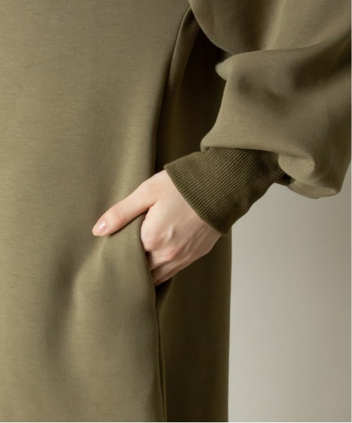 RANDA（ランダ）の「ダンボールフーディーワンピース（ワンピース・レディース・カーキ/グレー/ブラック・FREE）」の17枚目の写真