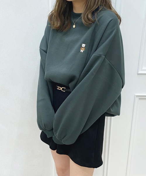 OYクマ刺繍 スウェット 2025年最新】oy トレーナー くまの人気アイテム - メルカリ