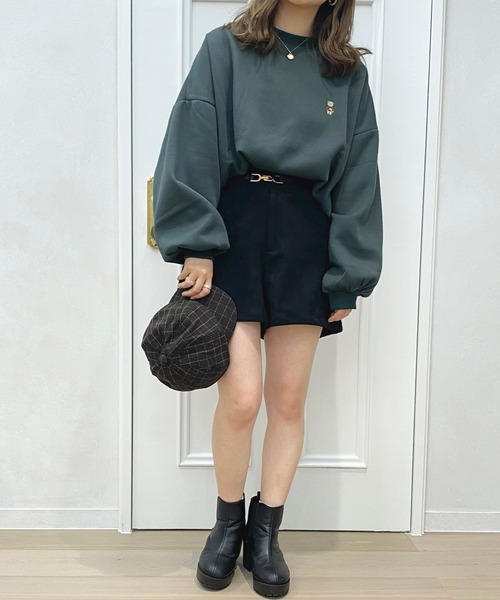 くま刺繍スウェット【ZOZOTOWN限定アイテム】（スウェット