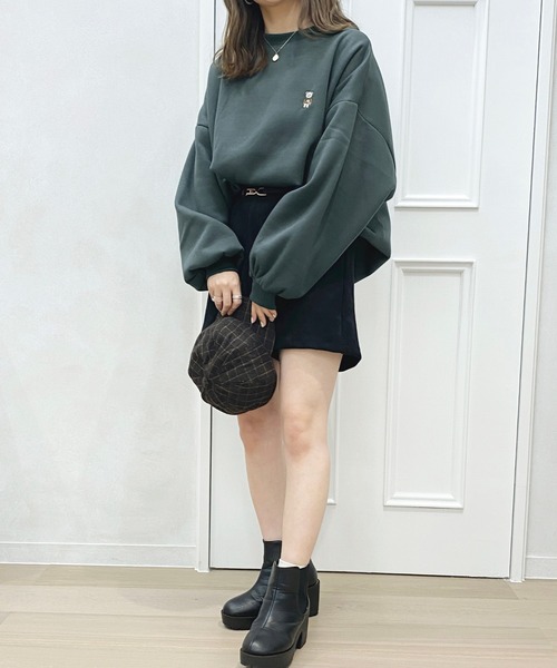 OYクマ刺繍 スウェット くま刺繍スウェット【ZOZOTOWN限定アイテム】（スウェット