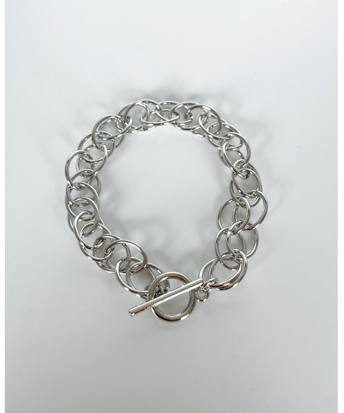 mou（モウ）の「ダブルフープチェーンマンテルブレス（ブレスレット・レディース・シルバー/ゴールド・FREE）」の13枚目の写真