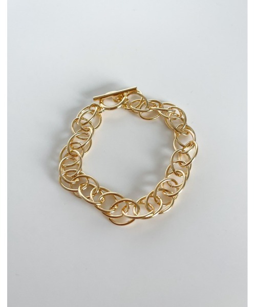 mou（モウ）の「ダブルフープチェーンマンテルブレス（ブレスレット・レディース・シルバー/ゴールド・FREE）」の14枚目の写真