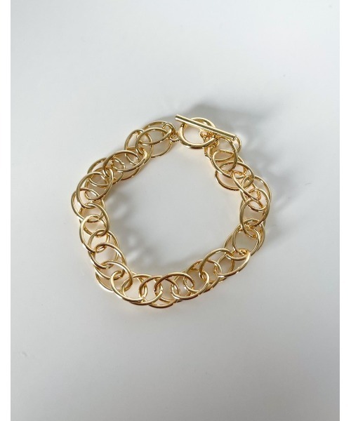 mou（モウ）の「ダブルフープチェーンマンテルブレス（ブレスレット・レディース・シルバー/ゴールド・FREE）」の12枚目の写真