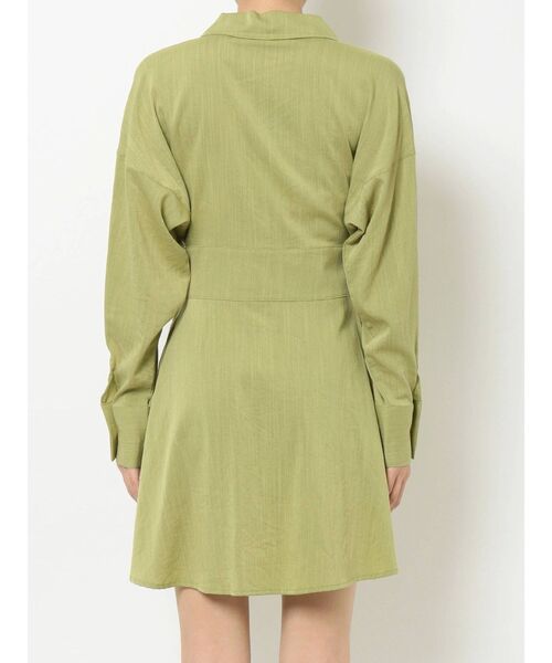 EMODA(エモダ)の「サイドシェイプシャツワンピース(シャツワンピース・レディース・グレー/ブラック/ベージュ・FREE)」の13枚目の写真