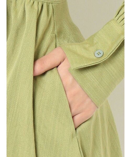 EMODA(エモダ)の「サイドシェイプシャツワンピース(シャツワンピース・レディース・グレー/ブラック/ベージュ・FREE)」の16枚目の写真