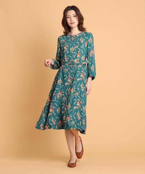 セール Select Sunauna スーナウーナ のワンピース フローラルプリントワンピース 545 21 02 をセール価格で購入できます World Sunauna スーナウーナ のファッション ワンピース フローラルプリントワンピース ワンピース さらに半額