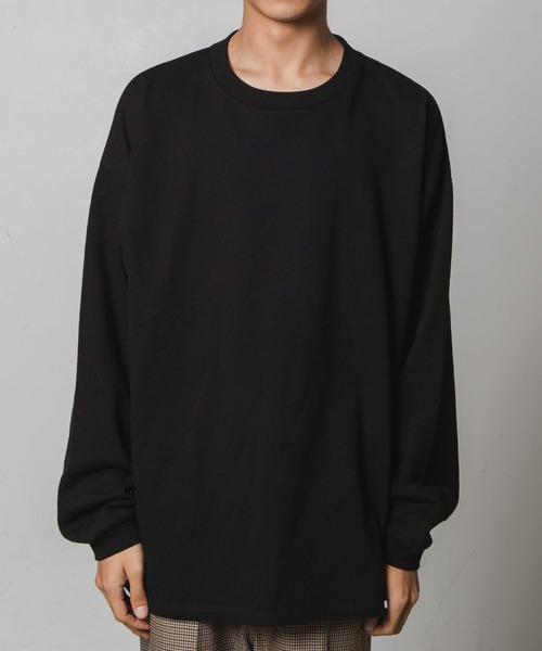 WEGO（ウィゴー）の「WEGO/スーパーヘビーウエイトルーズロンT（Tシャツ/カットソー・メンズ・ホワイト/ブラック/グレー系その他・LARGE/MEDIUM）」の22枚目の写真