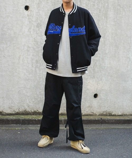 WEGO（ウィゴー）の「WEGO/スーパーヘビーウエイトルーズロンT（Tシャツ/カットソー・メンズ・ホワイト/ブラック/グレー系その他・LARGE/MEDIUM）」の5枚目の写真