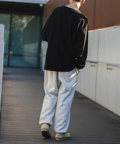 WEGO（ウィゴー）の「WEGO/スーパーヘビーウエイトルーズロンT（Tシャツ/カットソー・メンズ・ホワイト/ブラック/グレー系その他・LARGE/MEDIUM）」の15枚目の写真