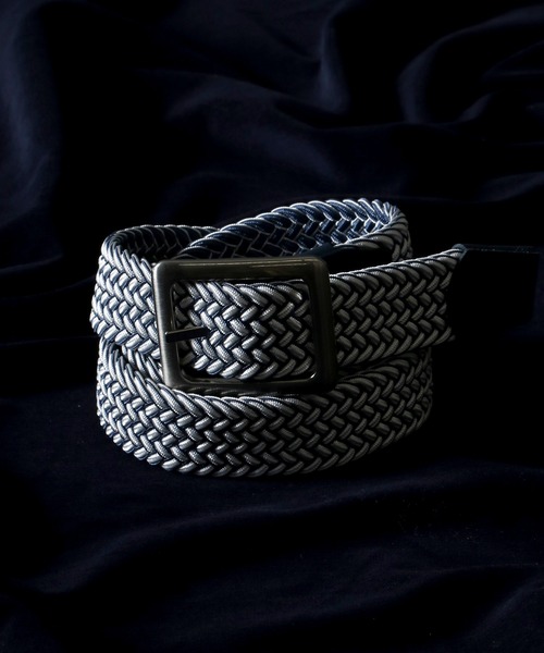 SITRY(シトリー)の「reversible mesh belt/リバーシブル メッシュ ベルト(ベルト・メンズ・ネイビー/ワイン・FREE)」の11枚目の写真