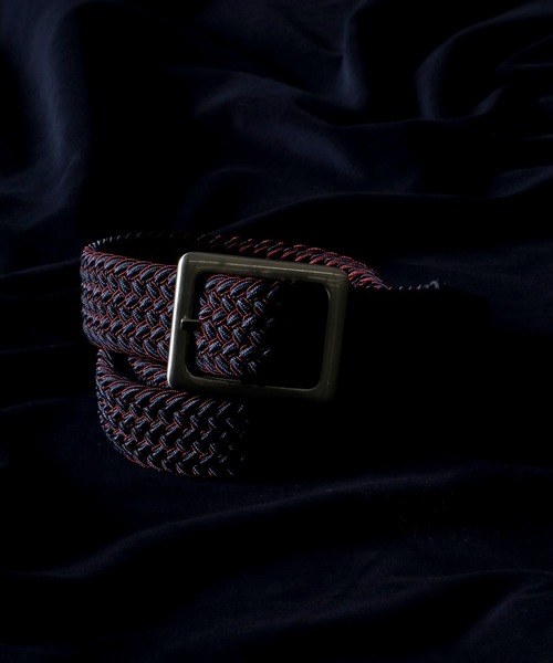 SITRY(シトリー)の「reversible mesh belt/リバーシブル メッシュ ベルト(ベルト・メンズ・ネイビー/ワイン・FREE)」の10枚目の写真