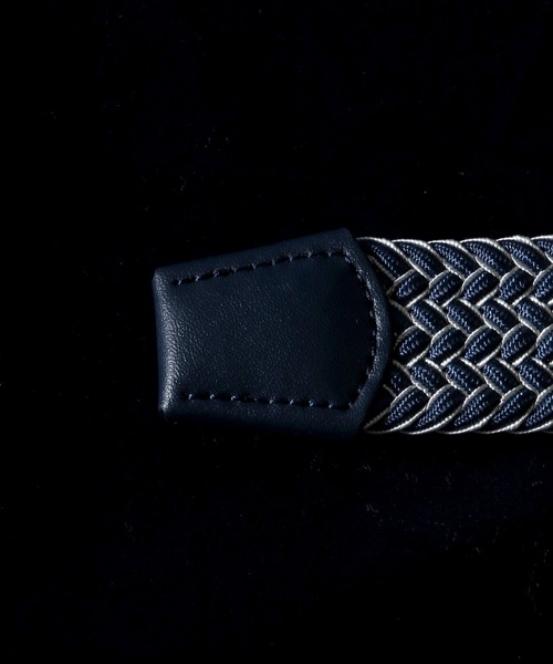 SITRY(シトリー)の「reversible mesh belt/リバーシブル メッシュ ベルト(ベルト・メンズ・ネイビー/ワイン・FREE)」の6枚目の写真