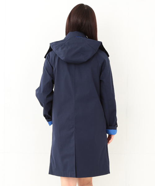 BEAMS BOY（ビームスボーイ）の「●THE NORTH FACE PURPLE LABEL×BEAMS / 別注 デタッチフードステンカラーコート（ステンカラーコート・レディース・ホワイト系その他/ベージュ系その他/ブルー系その他・ONE SIZE）」の21枚目の写真