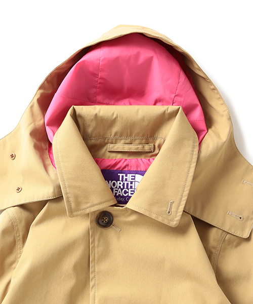 BEAMS BOY（ビームスボーイ）の「●THE NORTH FACE PURPLE LABEL×BEAMS / 別注 デタッチフードステンカラーコート（ステンカラーコート・レディース・ホワイト系その他/ベージュ系その他/ブルー系その他・ONE SIZE）」の13枚目の写真