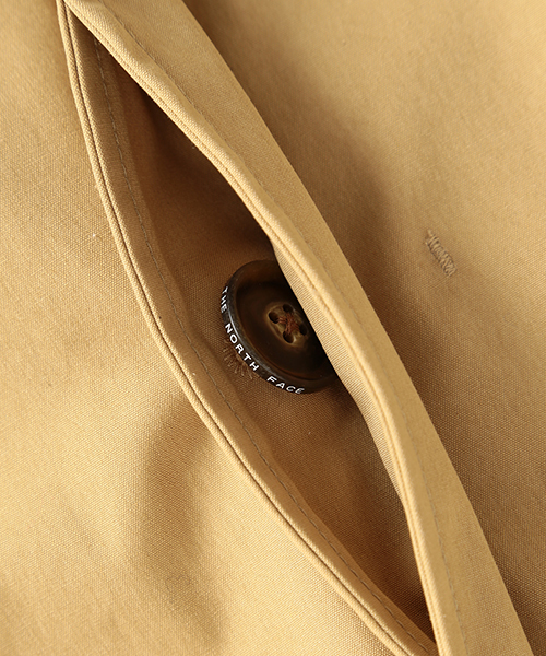 BEAMS BOY（ビームスボーイ）の「●THE NORTH FACE PURPLE LABEL×BEAMS / 別注 デタッチフードステンカラーコート（ステンカラーコート・レディース・ホワイト系その他/ベージュ系その他/ブルー系その他・ONE SIZE）」の6枚目の写真