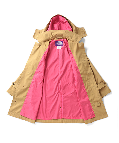 BEAMS BOY（ビームスボーイ）の「●THE NORTH FACE PURPLE LABEL×BEAMS / 別注 デタッチフードステンカラーコート（ステンカラーコート・レディース・ホワイト系その他/ベージュ系その他/ブルー系その他・ONE SIZE）」の7枚目の写真