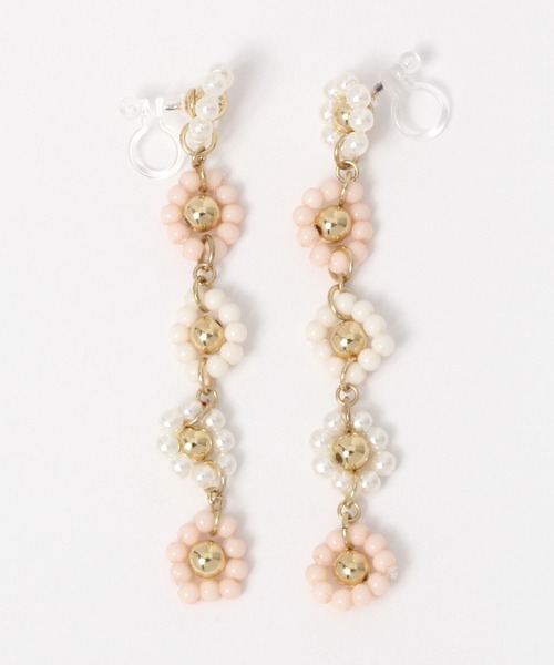 Me%（ミィパーセント）の「カラフルＩラインビーズイヤリング（イヤリング・レディース・ホワイト系その他/グリーン系その他/ピンク系その他・FREE）」の18枚目の写真