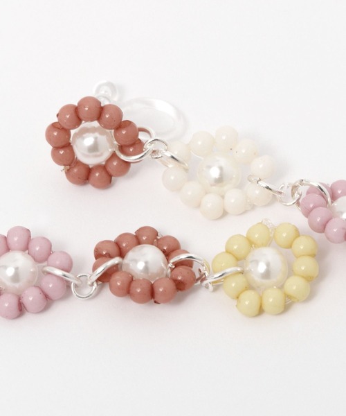 Me%（ミィパーセント）の「カラフルＩラインビーズイヤリング（イヤリング・レディース・ホワイト系その他/グリーン系その他/ピンク系その他・FREE）」の22枚目の写真