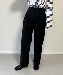 y/m by misato | エステルツイル２タックテーパードパンツ(その他パンツ)